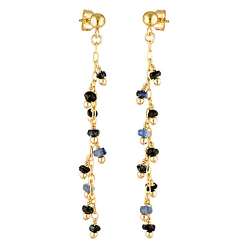 Cascade Earrings ~ Sapphire