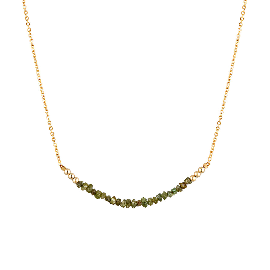 Milla Necklace ~ Raw Diamond