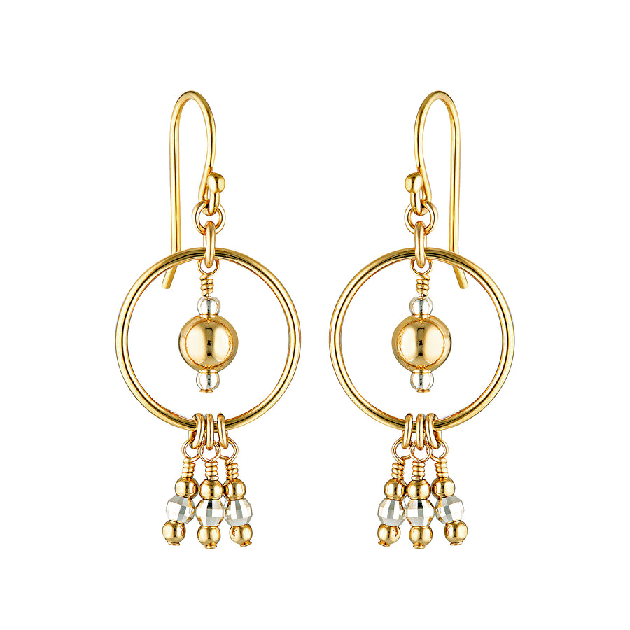 Olivia Earrings ~ Gold & Silver