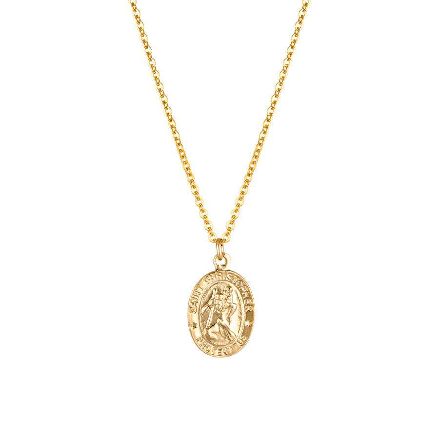 Petite Saint Christopher Necklace