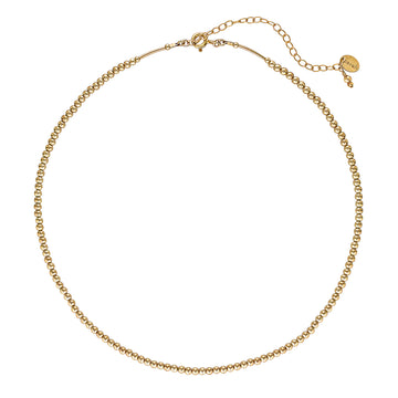 Golden Globe Choker Necklace