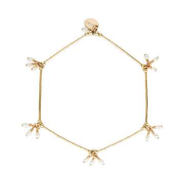 Cozumel Bracelet ~ Gold & Pearls