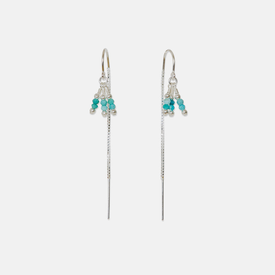 Rima Thread Earrings ~ Turquoise