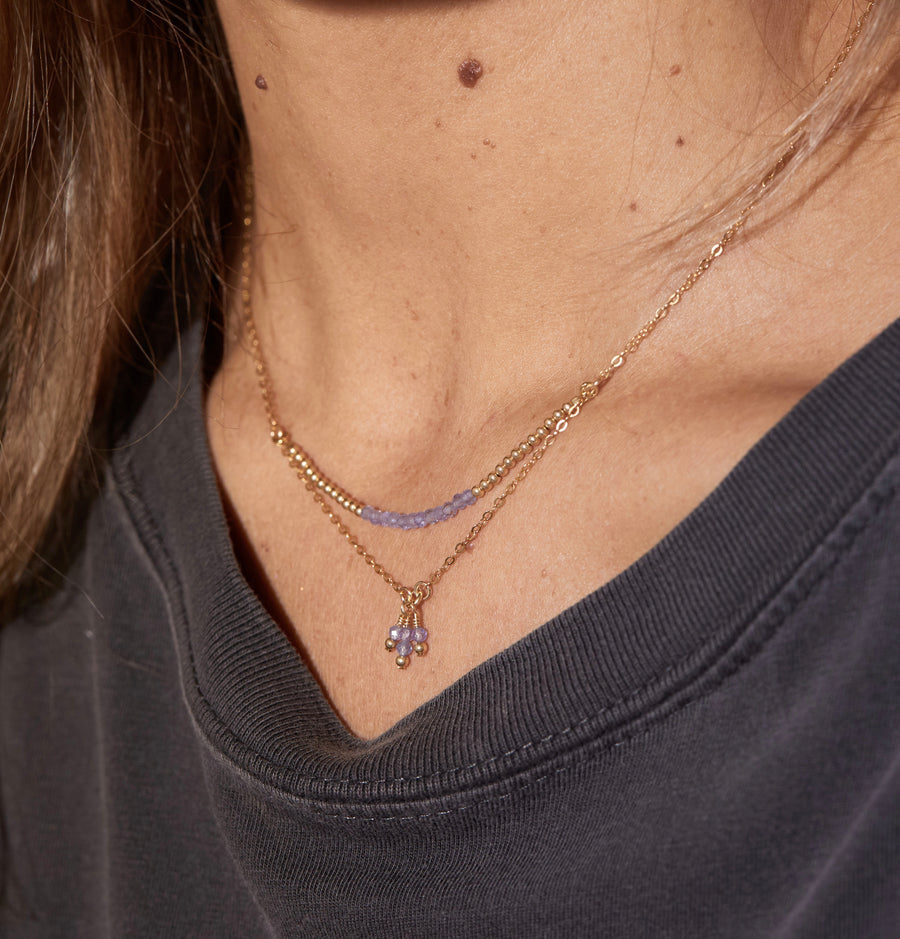 Uma Necklace ~ Tanzanite