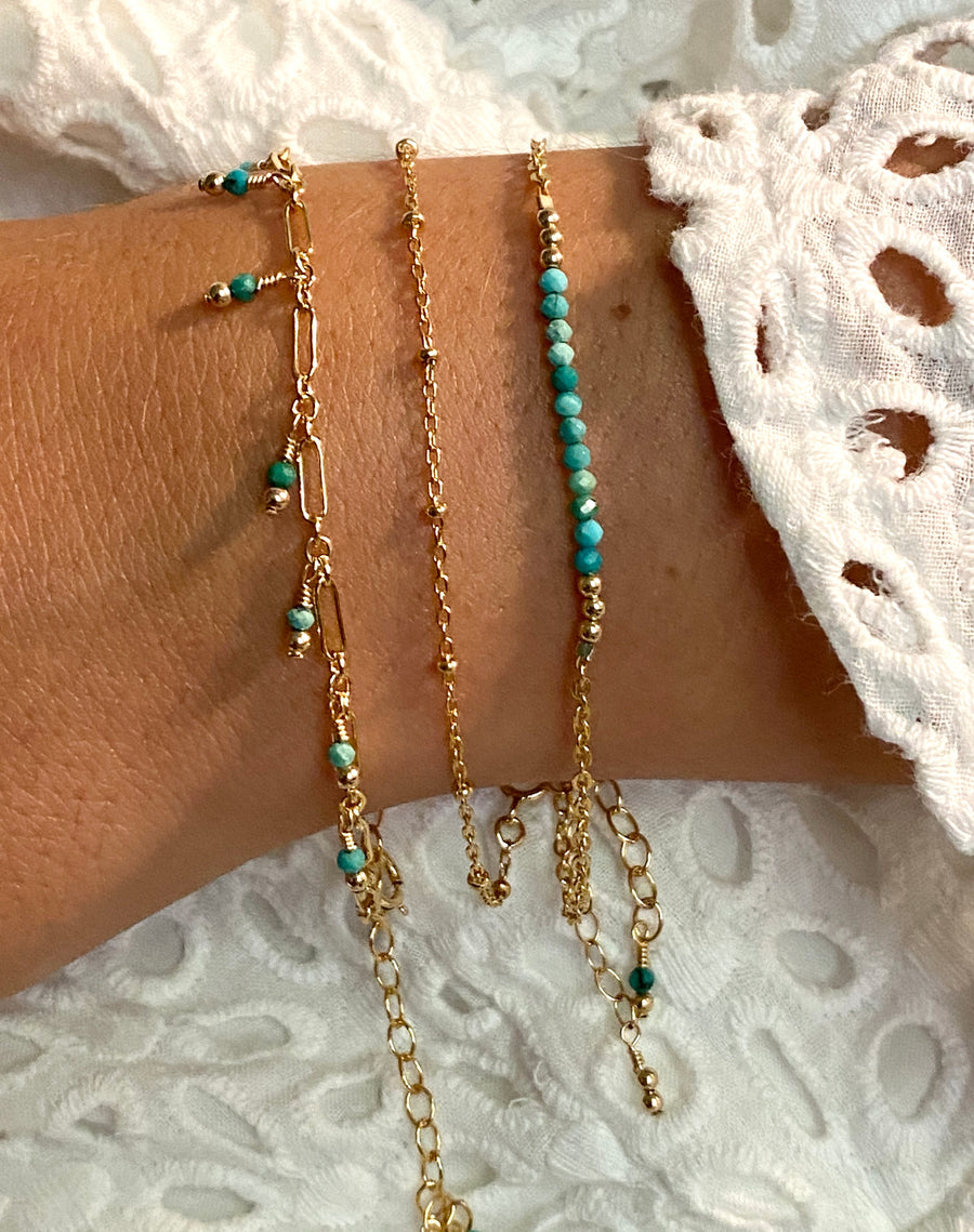 Indie Bracelet ~ Turquoise